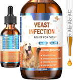 Natural Yeast Relief for Dogs - 60ml Liquid Formula