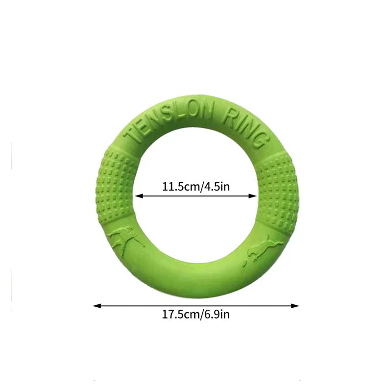 Dog Ring Puller Flying Disk Interactive Toy for Dogs